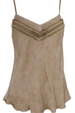 Bclou Satin Strap Top