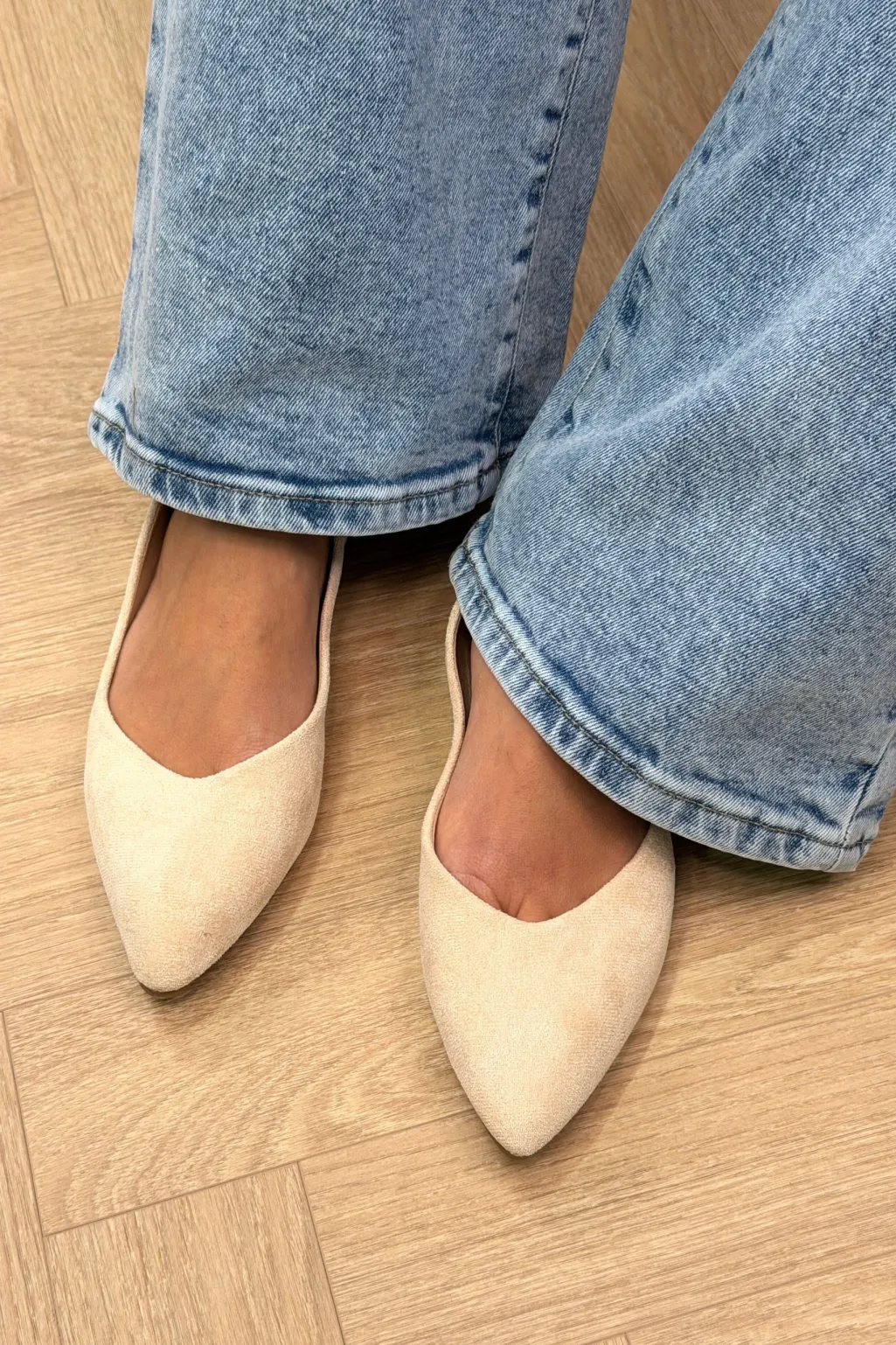 Blcornflower Ballet Flats