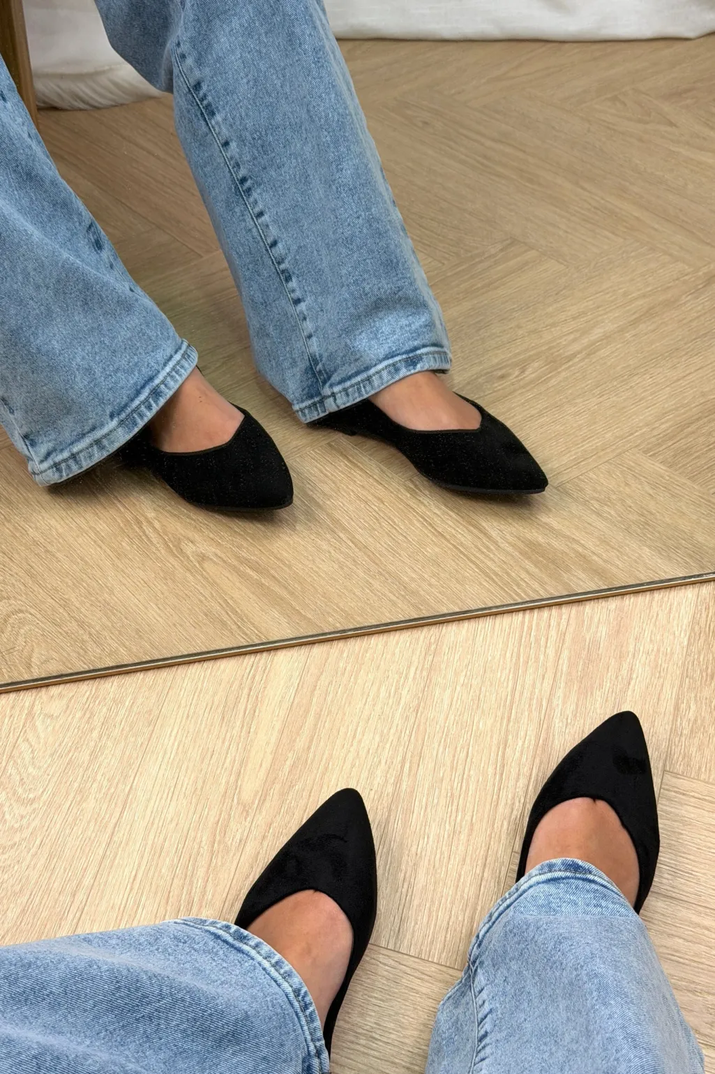 Blcornflower Ballet Flats