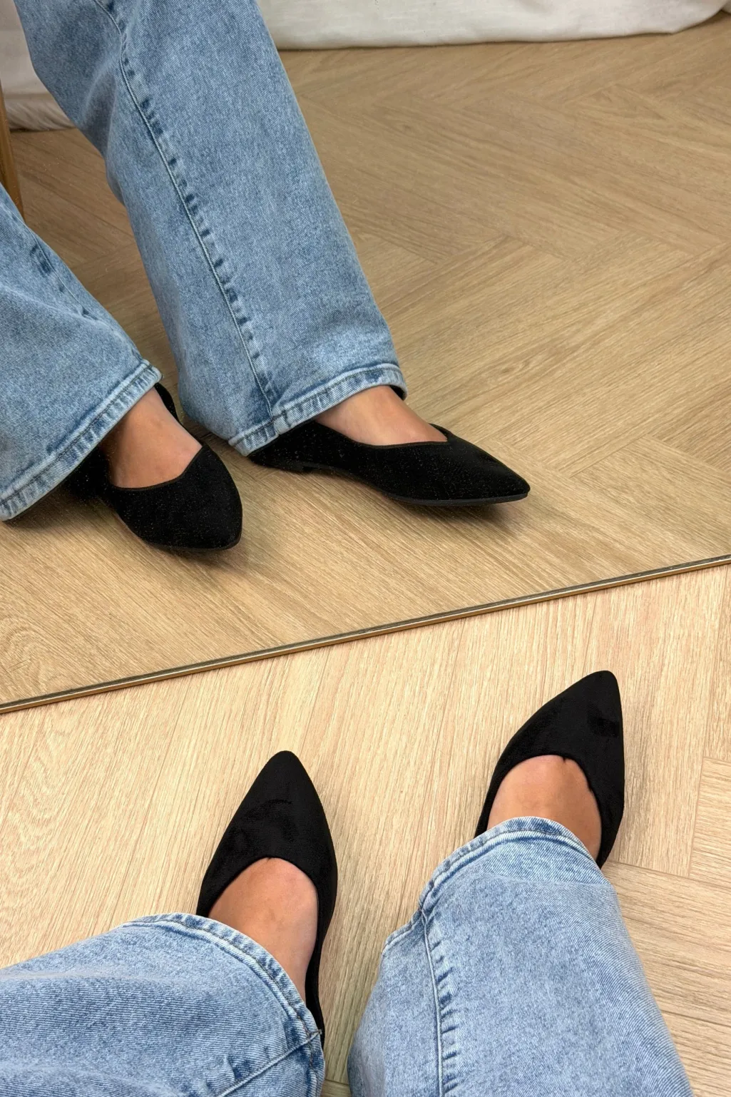 Blcornflower Ballet Flats