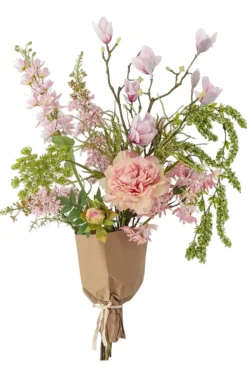 Bvbreeze Buket, Rosa, Kunstige Blomster 82072829