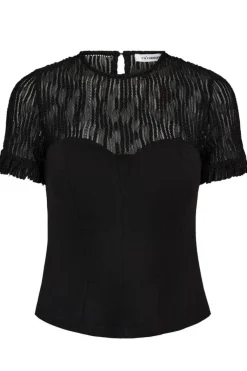 Coltoncc Lace Mix Top 35962