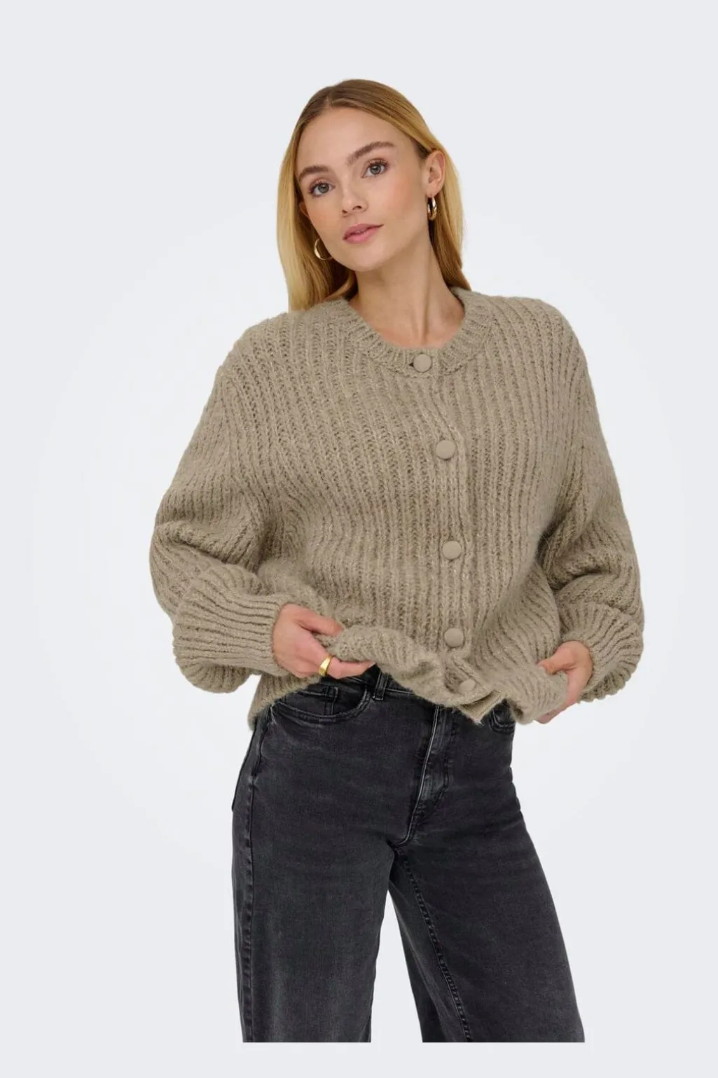 Jdyadela L/S Button Cardigan Knt