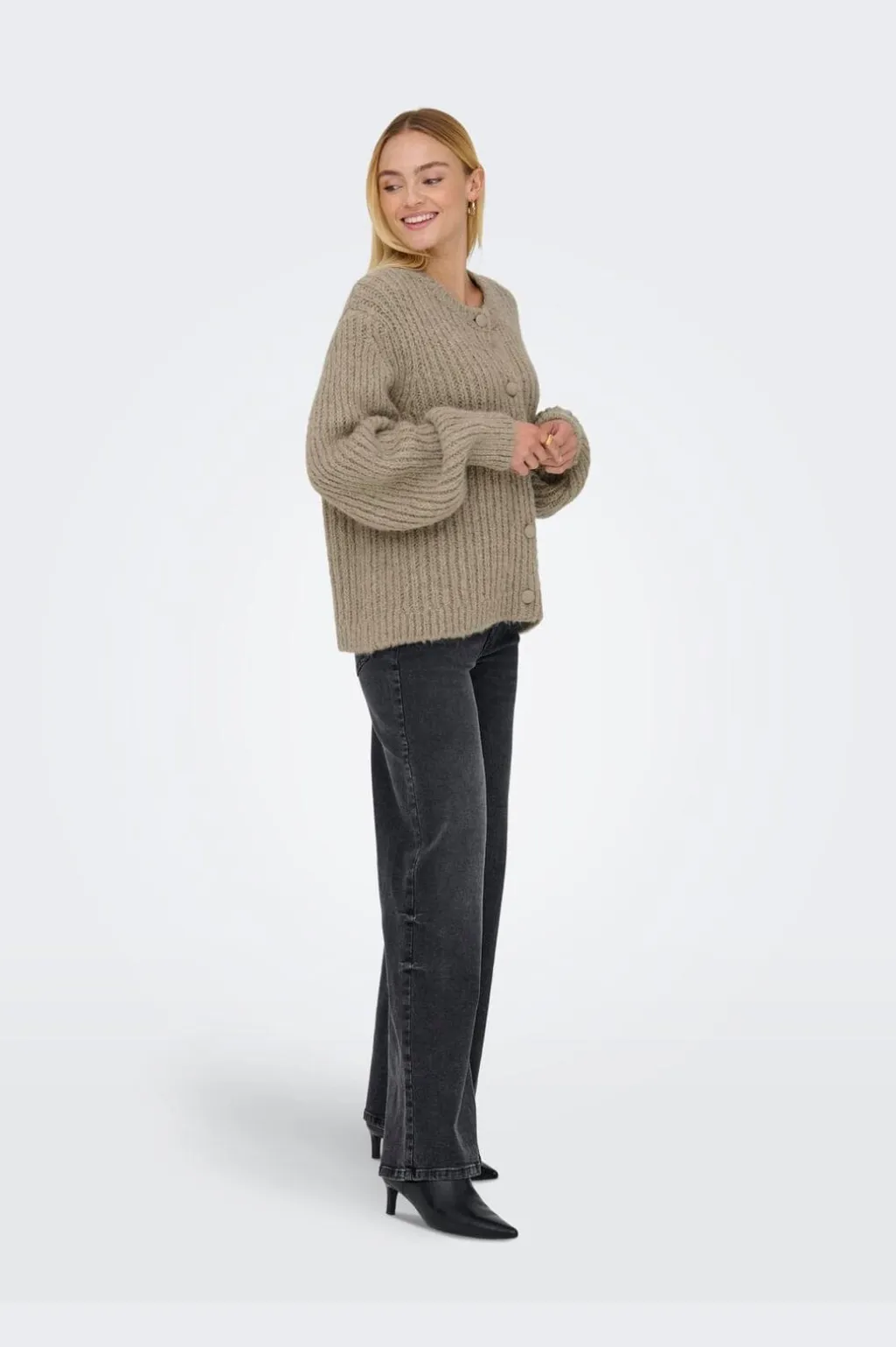 Jdyadela L/S Button Cardigan Knt