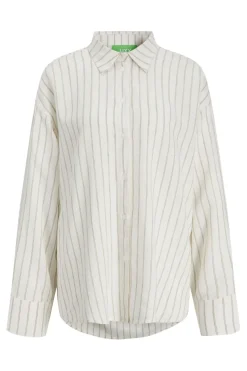 Jxalmira Linen Blend Ls Shirt Ln