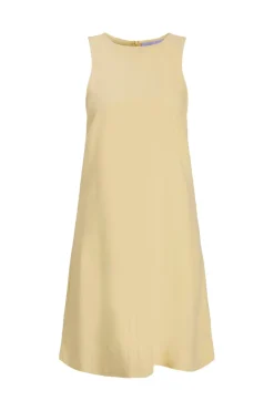 Jxalmira Linen Ble Short Sl Dress Ln