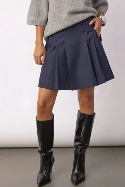 34223 Lunacc Pocket Pleat Mini Skirt 500180