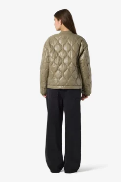 Nmallie Shiny Quilted Jacket