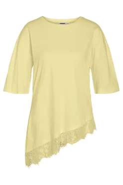 Nmeasy Lace Detail S/S T-Shirt /Tnt