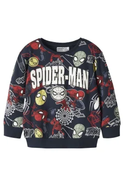 Nmmjacco Spider Nreg Sweat Mar