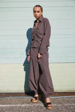 Nmtrix L/S Hook Check Shirt Tnt/17