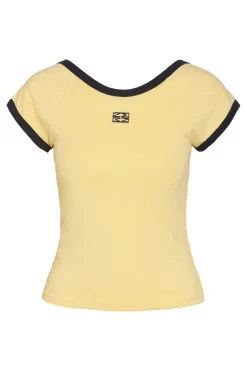 Nmtwin S/S O-Neck Contrast Tee Fwd