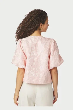 Nnaisa Soft Brocade Blouse 168844