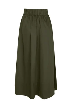 Nnyara Long Poplin Skirt 163076