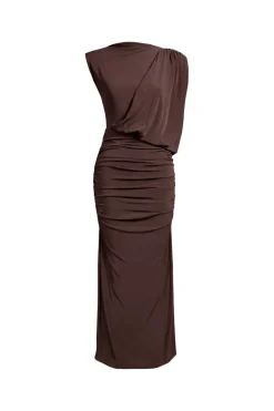 Objdellie Reg. Drapy Maxi Dress Tne 26