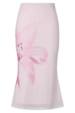 Pcalbi Midi Skirt