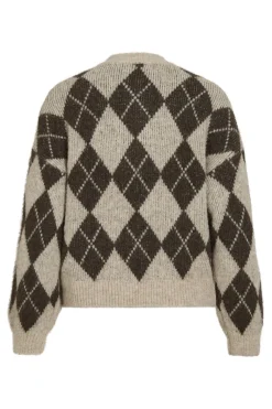 Vikarley L/S Button Detail Cardigan
