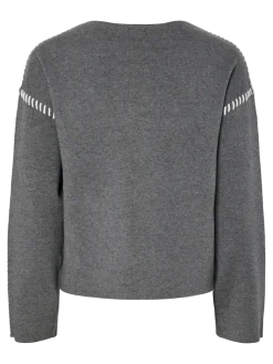 Yasstitcha Ls Knit Pullover