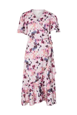 Yasthea 2/4 Midi Wrap Dress